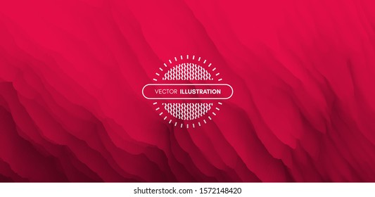 Abstract background with dynamic effect. Creative design poster with vibrant gradients. Vector Illustration for advertising, marketing, presentation. Mobile screen.