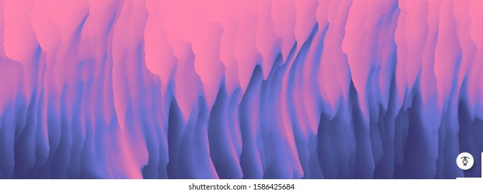 Abstract background with dynamic effect. Creative design poster with vibrant gradients. Vector Illustration for advertising, marketing, presentation. Mobile screen.