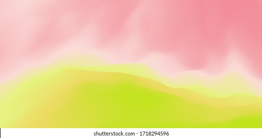 Abstract background with dynamic effect. Creative design with vibrant gradients. 3D vector Illustration. 