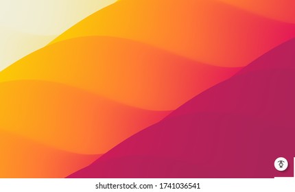 Abstract background with dynamic effect. Creative design poster with vibrant gradients. Vector Illustration for advertising, marketing, presentation. Mobile screen.