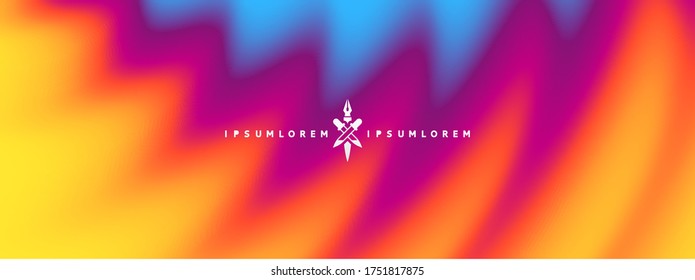 Abstract background with dynamic effect. Creative design poster with vibrant gradients. Vector Illustration for advertising, marketing, presentation. Mobile screen.