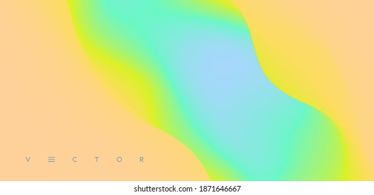 Abstract background with dynamic effect. Creative design poster with vibrant gradients. Vector Illustration for advertising, marketing, presentation. Mobile screen.