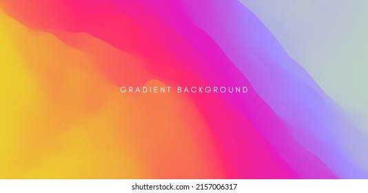 Abstract background with dynamic effect. Creative design poster with vibrant gradients. Vector illustration for advertising, marketing, presentation. Mobile screen.