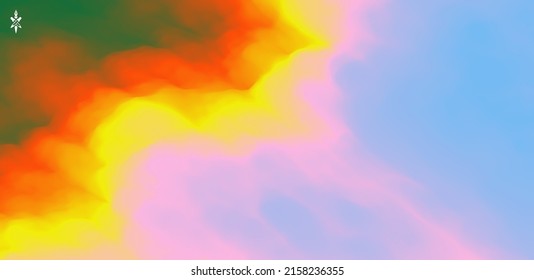 Abstract background with dynamic effect. Creative design poster with vibrant gradients. Vector illustration for advertising, marketing, presentation. Mobile screen.