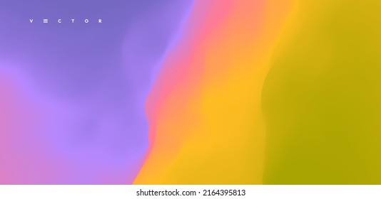 Abstract background with dynamic effect. Creative design poster with vibrant gradients. Vector illustration for advertising, marketing, presentation. Mobile screen.