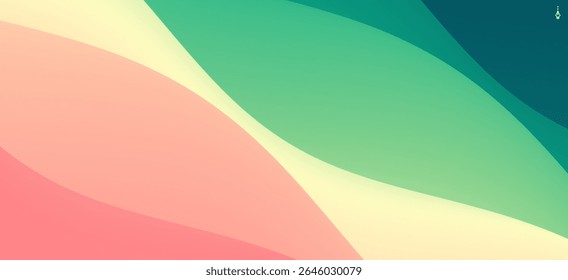 Abstract background with dynamic effect. Creative design poster with vibrant gradients. Vector illustration for advertising, marketing, presentation. Mobile screen.