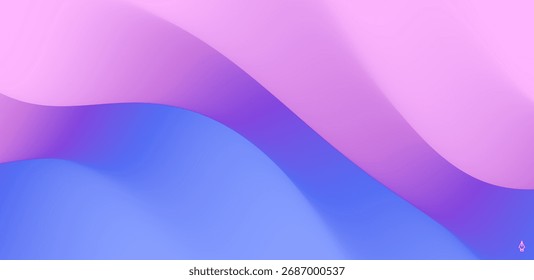 Abstract background with dynamic effect. Creative design poster with vibrant gradients. Vector illustration for advertising, marketing, presentation. Mobile screen.