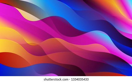 Abstract Background With Dynamic Effect. For Design Flyer, Banner, Landing Page. Vector Illustration