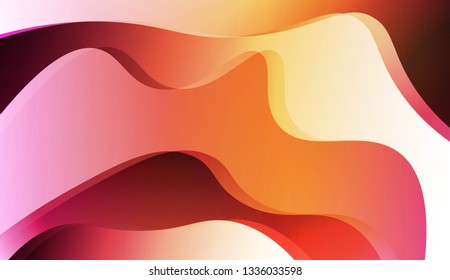 Abstract Background With Dynamic Effect. For Design Flyer, Banner, Landing Page. Vector Illustration.