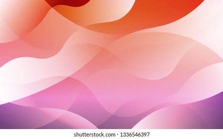 Abstract Background With Dynamic Effect. Design For Your Header Page, Ad, Poster, Banner. Vector Illustration with Color Gradient.