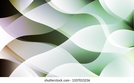 Abstract Background With Dynamic Effect. For Design Flyer, Banner, Landing Page. Vector Illustration.