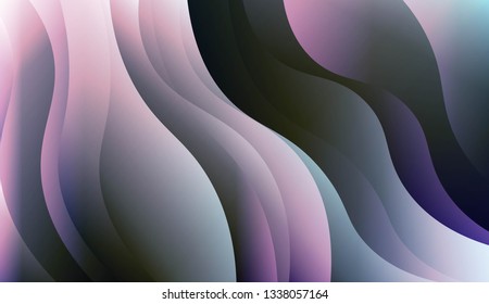 Abstract Background With Dynamic Effect. Design For Your Header Page, Ad, Poster, Banner. Vector Illustration with Color Gradient.