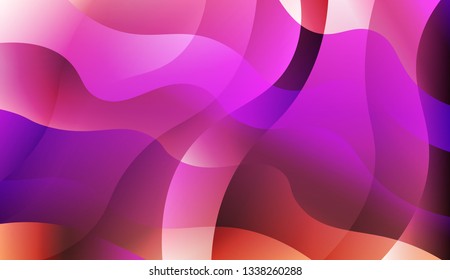 Abstract Background With Dynamic Effect. Design For Cover Page, Poster, Banner Of Websites. Vector Illustration with Color Gradient.