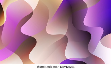 Abstract Background With Dynamic Effect. Design For Cover Page, Poster, Banner Of Websites. Vector Illustration with Color Gradient.