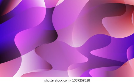 Abstract Background With Dynamic Effect. For Design Flyer, Banner, Landing Page. Vector Illustration