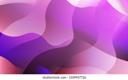 Abstract Background With Dynamic Effect. For Design Flyer, Banner, Landing Page. Vector Illustration