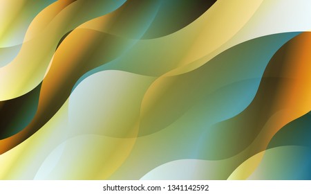 Abstract Background With Dynamic Effect. For Design Flyer, Banner, Landing Page. Vector Illustration