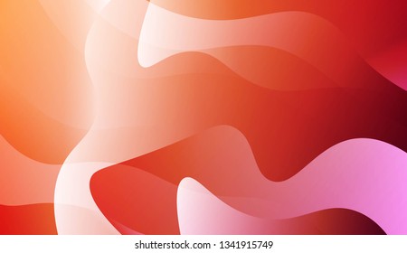 Abstract Background With Dynamic Effect. Design For Your Header Page, Ad, Poster, Banner. Vector Illustration with Color Gradient.