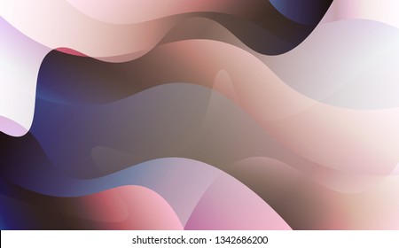 Abstract Background With Dynamic Effect. For Design Flyer, Banner, Landing Page. Vector Illustration
