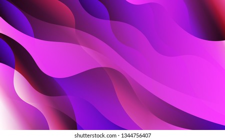 Abstract Background With Dynamic Effect. Design For Your Header Page, Ad, Poster, Banner. Vector Illustration with Color Gradient.