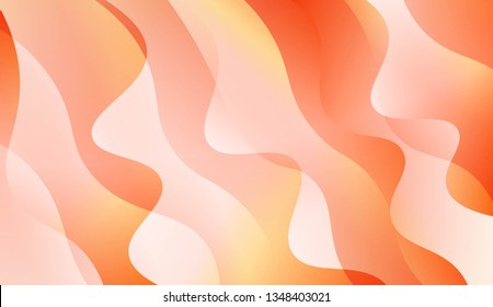 Abstract Background With Dynamic Effect. Design For Your Header Page, Ad, Poster, Banner. Vector Illustration with Color Gradient