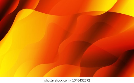 Abstract Background With Dynamic Effect. Design For Cover Page, Poster, Banner Of Websites. Vector Illustration with Color Gradient.