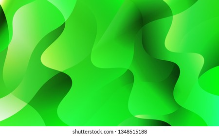 Abstract Background With Dynamic Effect. Design For Cover Page, Poster, Banner Of Websites. Vector Illustration with Color Gradient.