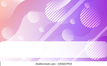 Abstract Background With Dynamic Effect. For Design Flyer, Banner, Landing Page. Vector Illustration with Color Gradient