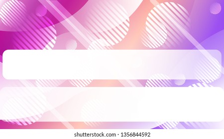 Abstract Background With Dynamic Effect. For Design Flyer, Banner, Landing Page. Vector Illustration with Color Gradient