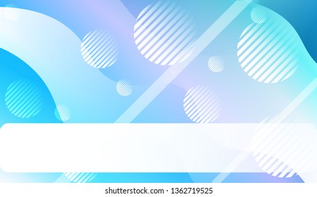 Abstract Background With Dynamic Effect. For Design Flyer, Banner, Landing Page. Vector Illustration with Color Gradient