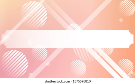 Abstract Background With Dynamic Effect. For Design Flyer, Banner, Landing Page. Vector Illustration with Color Gradient