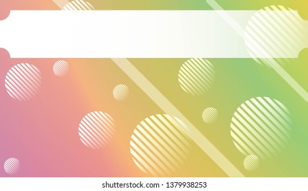 Abstract Background With Dynamic Effect. For Design Flyer, Banner, Landing Page. Vector Illustration with Color Gradient