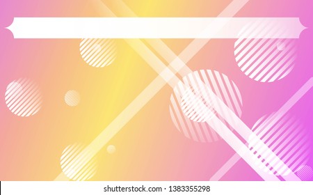 Abstract Background With Dynamic Effect. For Design Flyer, Banner, Landing Page. Vector Illustration with Color Gradient