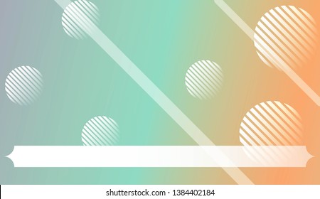 Abstract Background With Dynamic Effect. For Design Flyer, Banner, Landing Page. Vector Illustration with Color Gradient