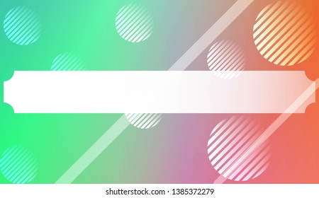 Abstract Background With Dynamic Effect. For Design Flyer, Banner, Landing Page. Vector Illustration with Color Gradient