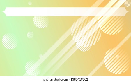Abstract Background With Dynamic Effect. For Design Flyer, Banner, Landing Page. Vector Illustration with Color Gradient
