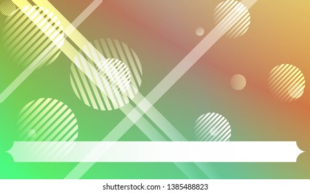 Abstract Background With Dynamic Effect. For Design Flyer, Banner, Landing Page. Vector Illustration with Color Gradient
