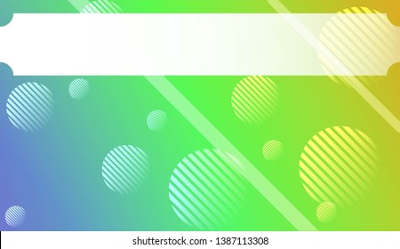 Abstract Background With Dynamic Effect. For Design Flyer, Banner, Landing Page. Vector Illustration with Color Gradient