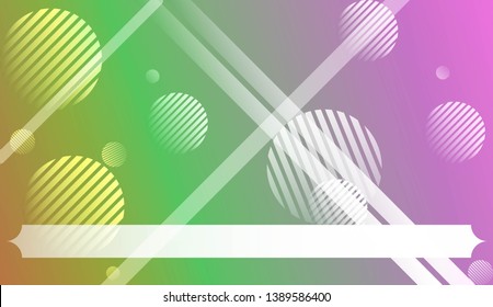 Abstract Background With Dynamic Effect. For Design Flyer, Banner, Landing Page. Vector Illustration with Color Gradient