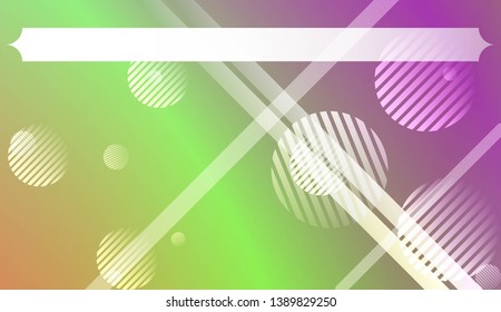 Abstract Background With Dynamic Effect. For Design Flyer, Banner, Landing Page. Vector Illustration with Color Gradient