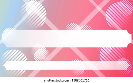 Abstract Background With Dynamic Effect. For Design Flyer, Banner, Landing Page. Vector Illustration with Color Gradient