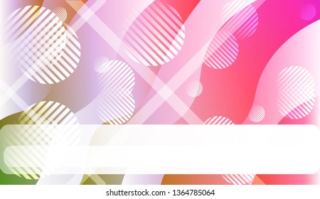Abstract Background With Dynamic Effect. For Elegant Pattern Cover Book. Vector Illustration with Color Gradient