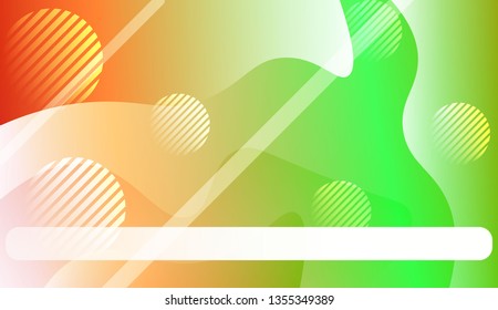 Abstract Background With Dynamic Effect. For Flyer, Brochure, Booklet And Websites Design Vector Illustration with Color Gradient