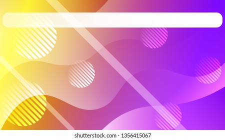 Abstract Background With Dynamic Effect. For Flyer, Brochure, Booklet And Websites Design Vector Illustration with Color Gradient