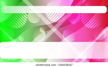 Abstract Background With Dynamic Effect. For Flyer, Brochure, Booklet And Websites Design Vector Illustration with Color Gradient