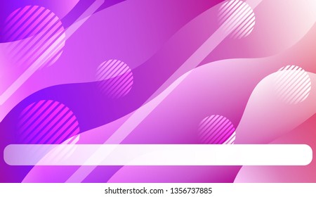 Abstract Background With Dynamic Effect. For Flyer, Brochure, Booklet And Websites Design Vector Illustration with Color Gradient