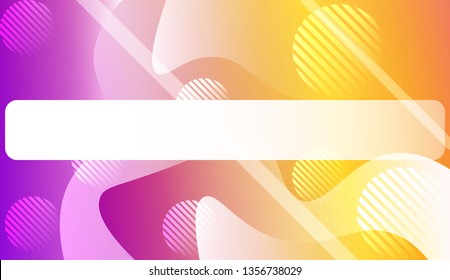 Abstract Background With Dynamic Effect. For Flyer, Brochure, Booklet And Websites Design Vector Illustration with Color Gradient