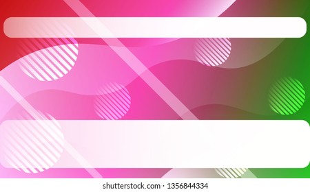 Abstract Background With Dynamic Effect. For Flyer, Brochure, Booklet And Websites Design Vector Illustration with Color Gradient