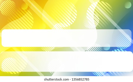 Abstract Background With Dynamic Effect. For Flyer, Brochure, Booklet And Websites Design Vector Illustration with Color Gradient