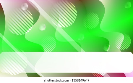 Abstract Background With Dynamic Effect. For Flyer, Brochure, Booklet And Websites Design Vector Illustration with Color Gradient
